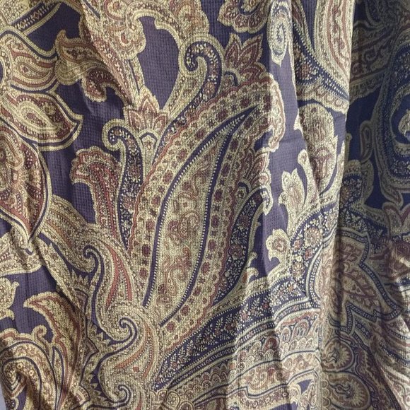 Jones New York Brown Paisley  Maxi Skirt - Size 10 - Picture 5 of 5